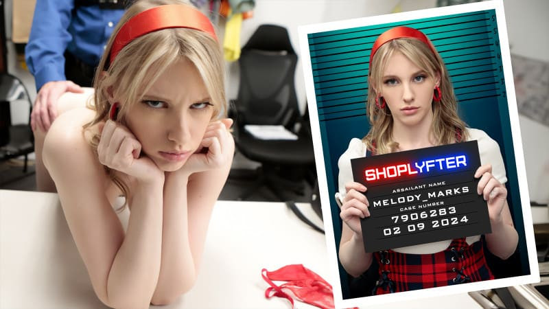 [Shoplyfter / TeamSkeet] Melody Marks School Project Thief [2024 / 1080p]