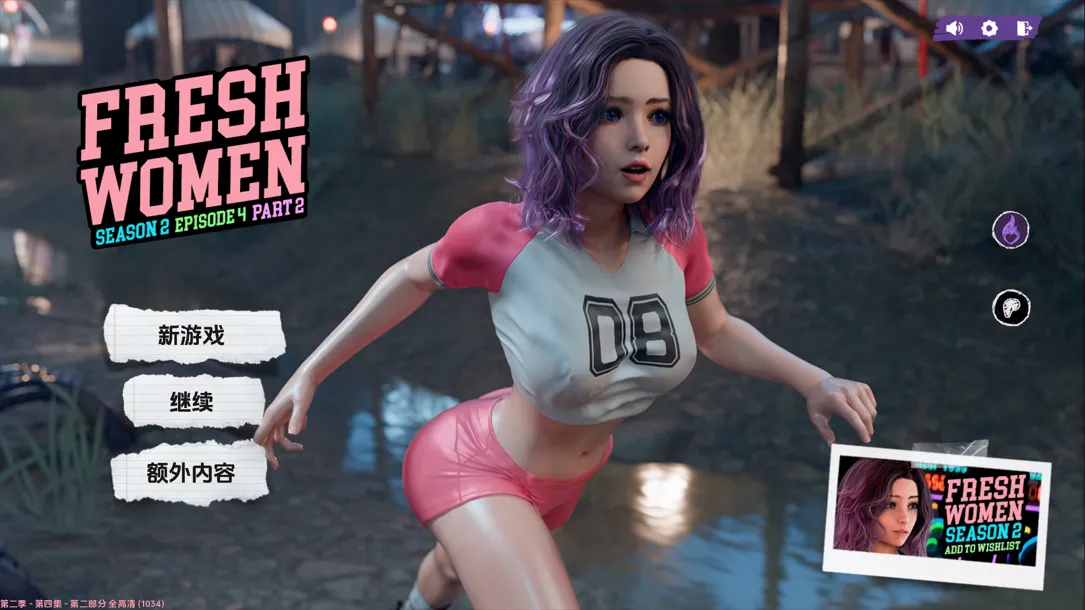 图片[2]-[SLG/PC+安卓]新生也疯狂2 FreshWomen S2 Ep.4 P2官中赞助版[8.73G]-小陌资源库