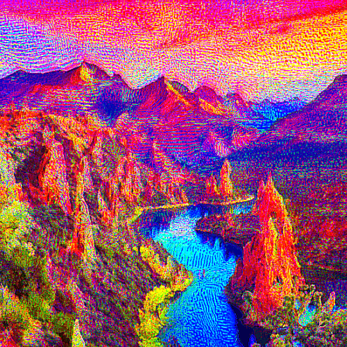 a river runs through it