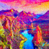 a river runs through it