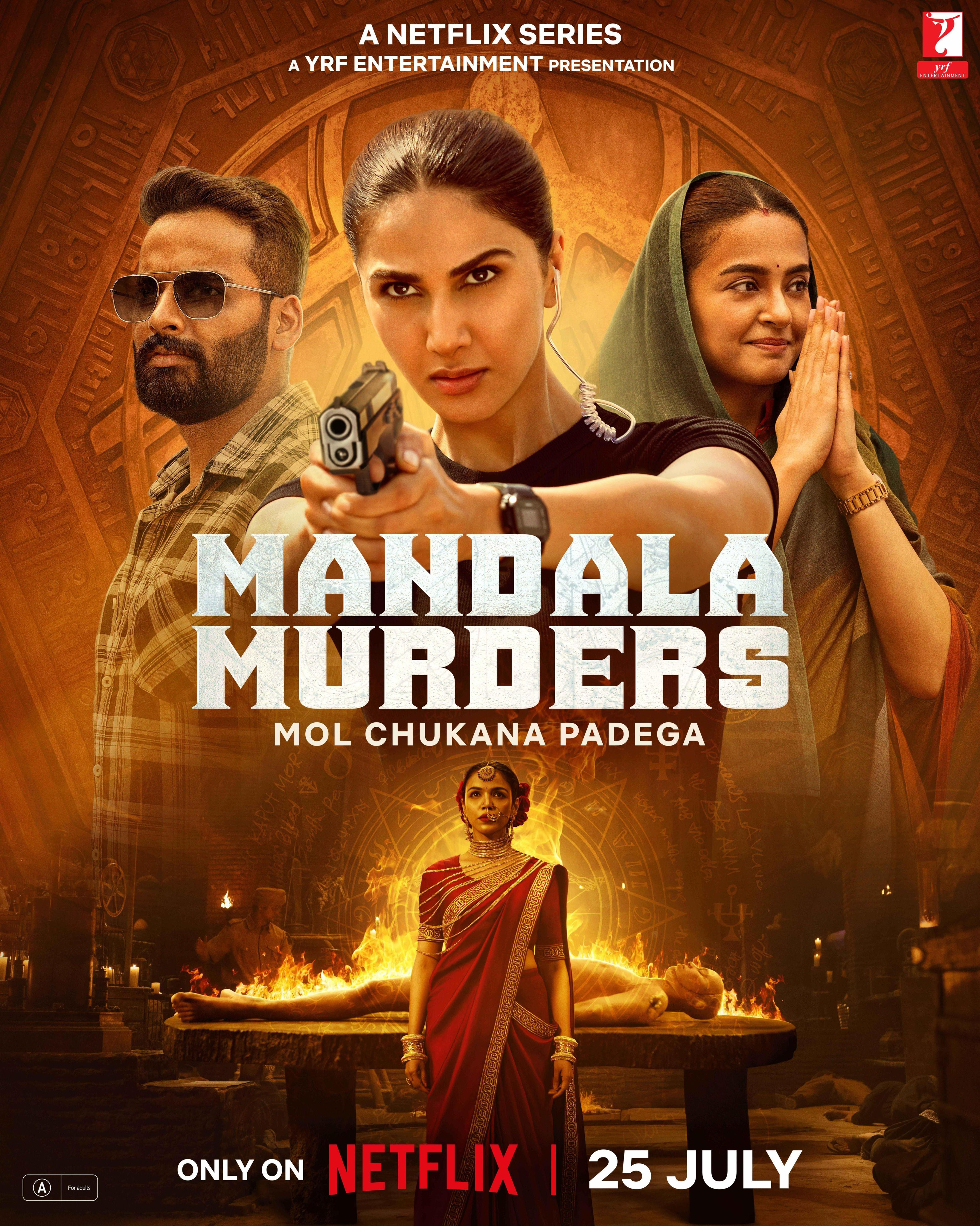 Mandala Murders Season 01 2025 Hindi Netflix Complete Web Series 1080p | 720p | 480p HDRip ESub Download