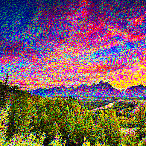 sunset at snake river overlook.gif