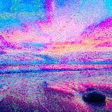 sunset beach vibes