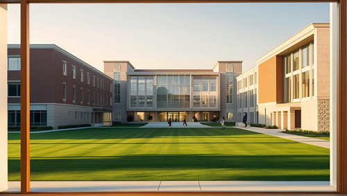 modern college, university buildings campus realistic. no people.jpg