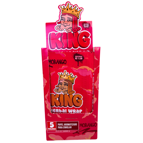 Blunt King Blunt Sabor Morango Pack C 5 Folhas (5).png