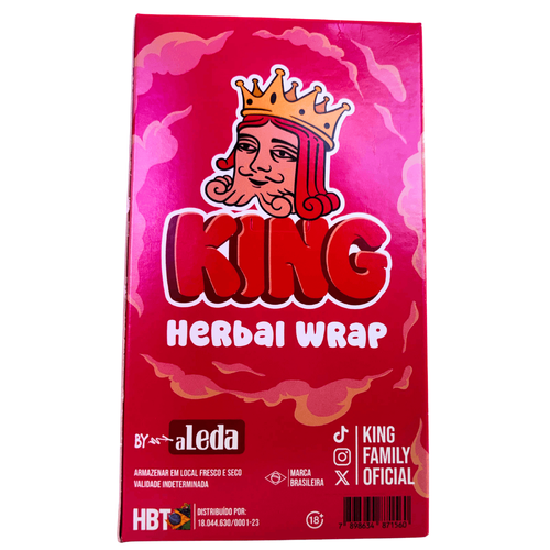 Blunt King Blunt Sabor Morango Pack C 5 Folhas (6)
