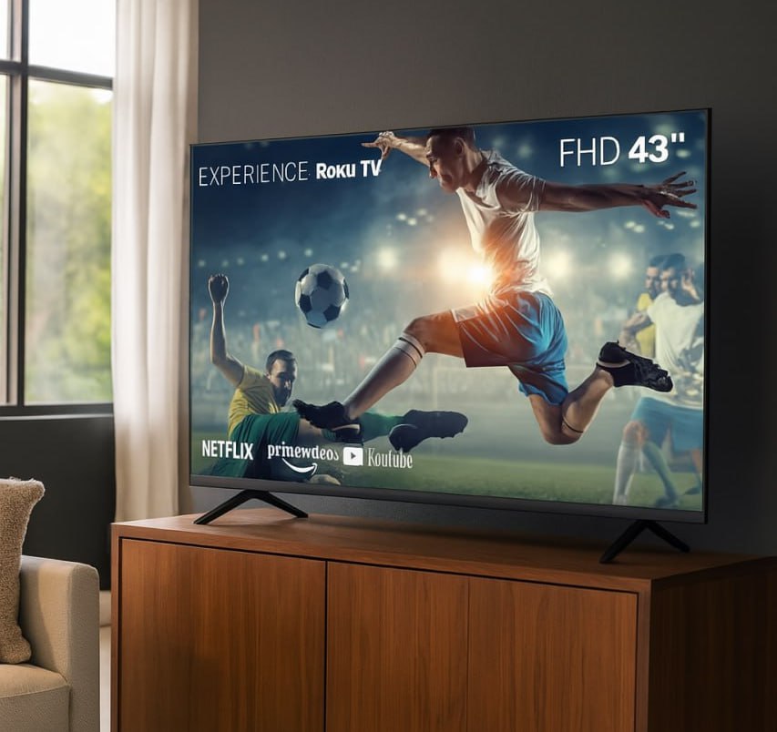 Smart Tv Fhd 43 Dled Wi-fi Multiexperience Roku Multi