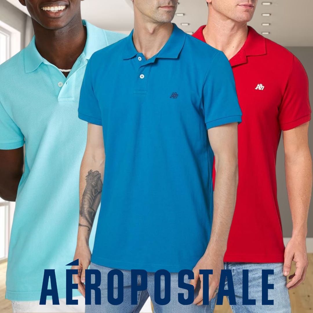 AEROPOSTALE Camisa polo masculina
