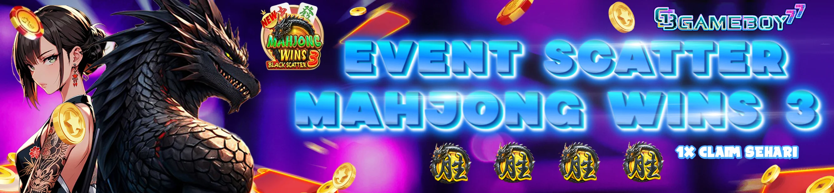 EVENT SCATTER MAHJONG WINS 3 BLACK SCATTER