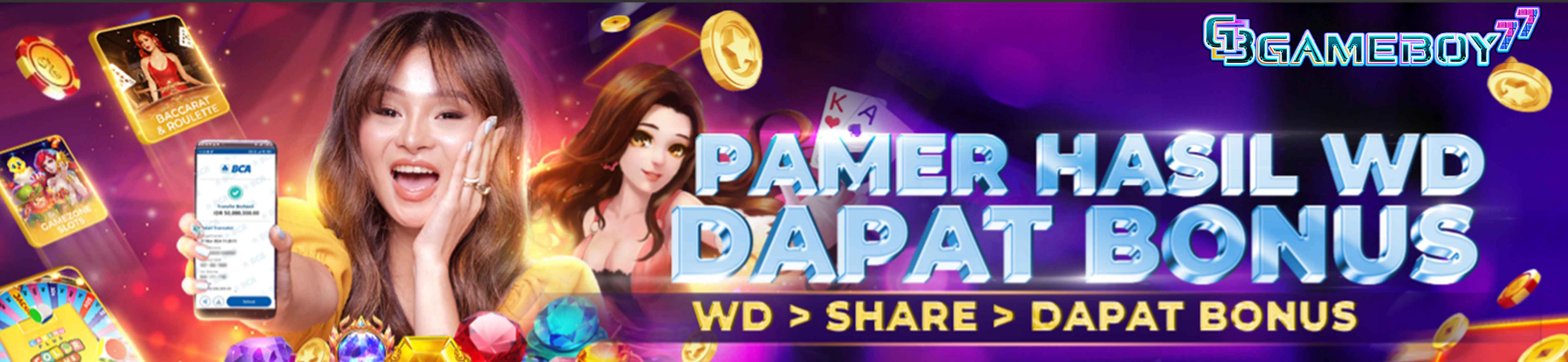 SHARE BUKTI WD DAPET BONUS
