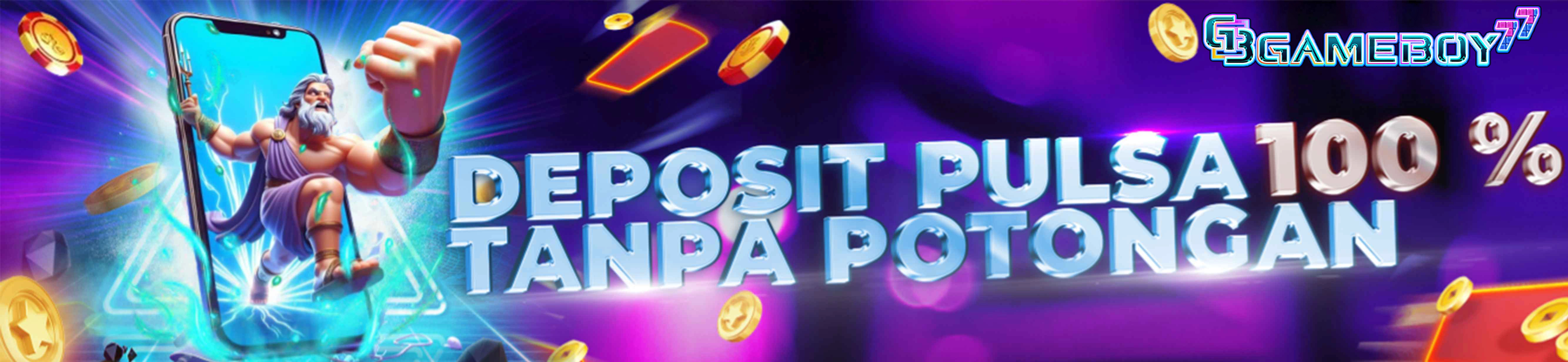 DEPOSIT PULSA TELKOMSEL dan XL TANPA POTONGAN GAMEBOY77
