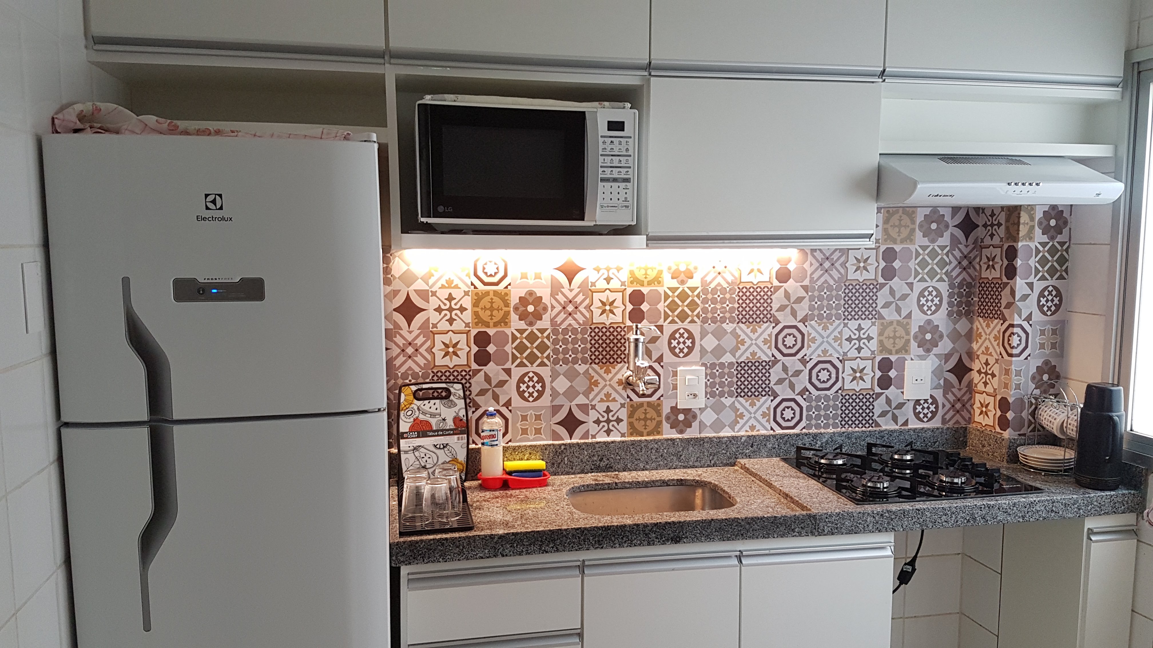 Quarto principal do apartamento Porto do Céu