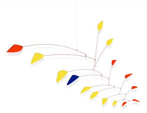 alexander calder blue among yellow and red.jpg