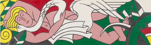roy lichtenstein Leda and the Swan (Study).jpg