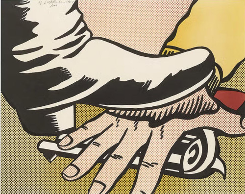 roy lichtenstein Foot And Hand.jpg