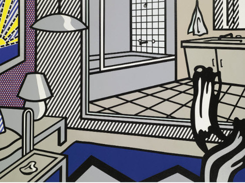 roy lichtenstein Interior with Bathroom Painting.jpg
