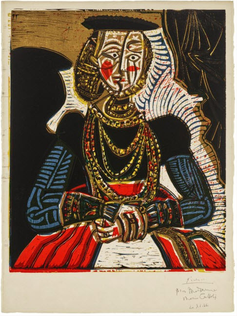 pablo picasso buste de femme d'apres cranach le jeune.jpg