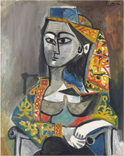 pablo picasso femme au costume turc dans un fauteuil.jpg