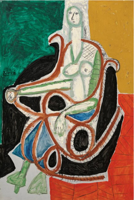 pablo picasso femme dans un rockingchair.jpg