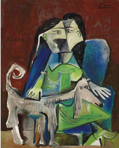 pablo picasso femme au chien.jpg