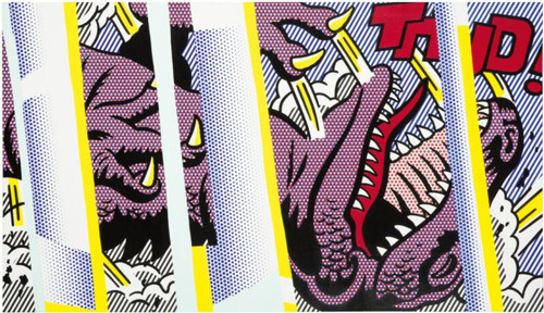roy lichtenstein Reflections on Thud!.jpg