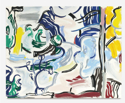 roy lichtenstein Path Through the Forest.jpg