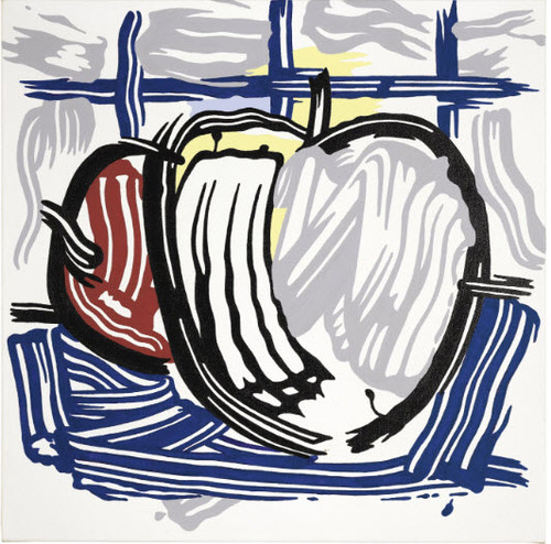 roy lichtenstein Two Apples.jpg