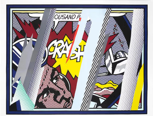 roy lichtenstein Reflections On Crash.jpg