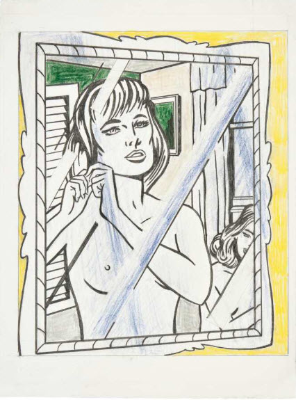 roy lichtenstein Nudes in Mirror (Study).jpg