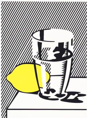 roy lichtenstein Still Life With Lemon And Glass.jpg