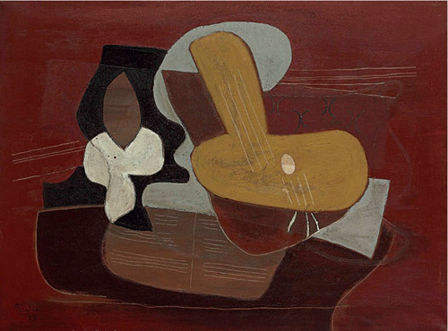 pablo picasso mandoline et portee de musique.jpg