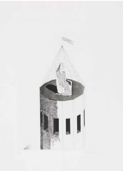 david hockney the princess in her tower.jpg