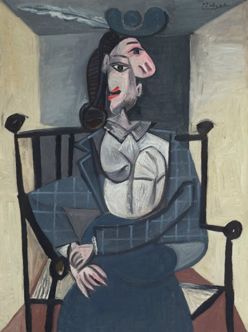 pablo picasso femme dans un fauteuil.jpg
