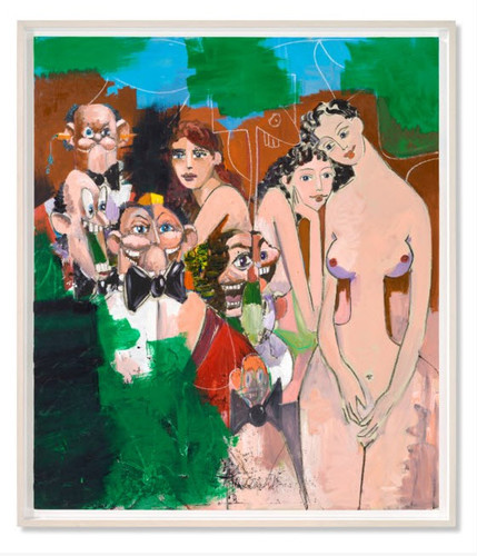 george condo the executives and their wives.jpg