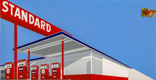 ed ruscha standard station, tencent western being torn in half.jpg