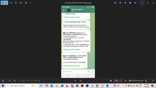 Syntech I Cashed Out $98 USDT BEP20 1