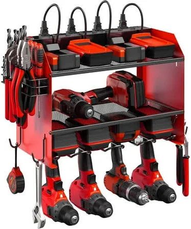 POKIPO Power Tool Organizer Charging Station – Workbench Storage & Workshop Essential (1).jpg