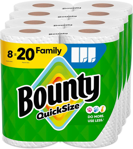 Bounty Quick Size Paper Towels – Strong, Absorbent, 12 Rolls for Kitchen, Bathroom & More.jpg