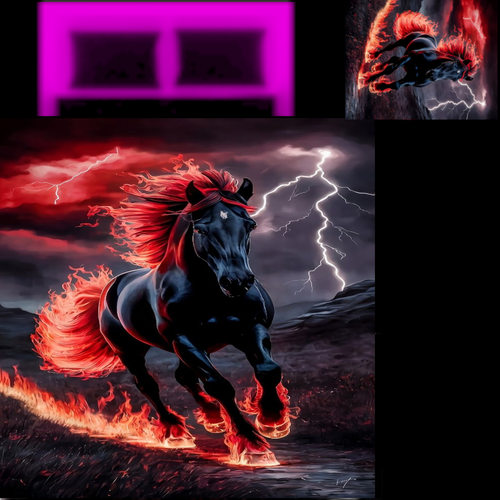 Lightning Horse Bed.png