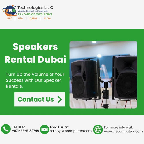 Looking for budget-friendly sound solutions? VRS Technologies LLC offers premium and quality Speakers Rental Dubai services for all kinds of events—corporate meetings, private parties, or weddings. Enjoy top-quality sound at unbeatable prices. For more details on renting speakers, call us at +971-55-5182748.

Visit: https://www.vrscomputers.com/computer-rentals/sound-system-rental-in-dubai/