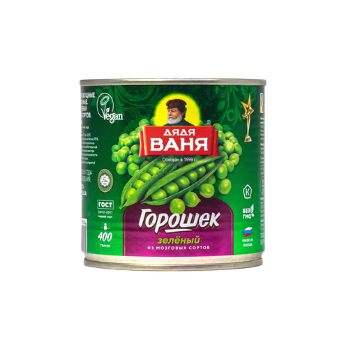 4607002990184 ГОРОШЕК ЗЕЛЕНЫЙ ДЯДЯ ВАНЯ 400 Г Ж БАН.png