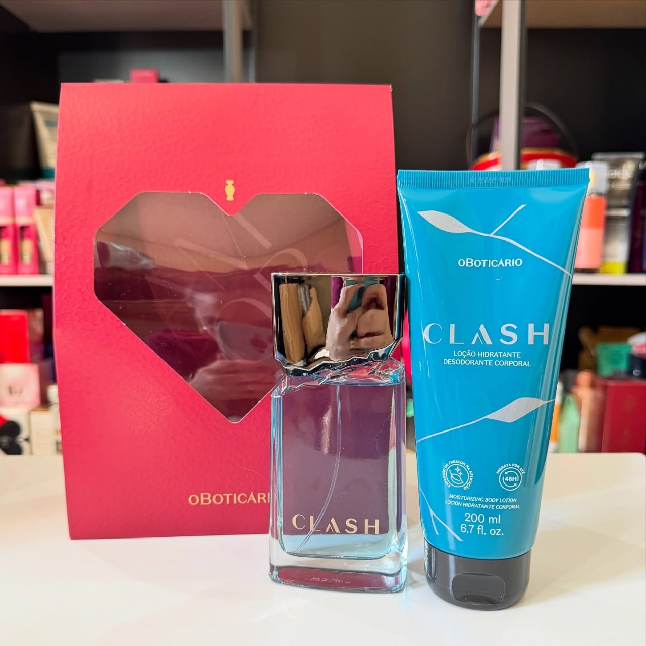Combo Clash: Desodorante Colônia 100ml + Loção Desodorante Hidratante 200ml