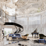 The Embassy Lobby Day scence