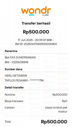 Biaya Speed Up Delivery Motor to Pak Maskur.jpg