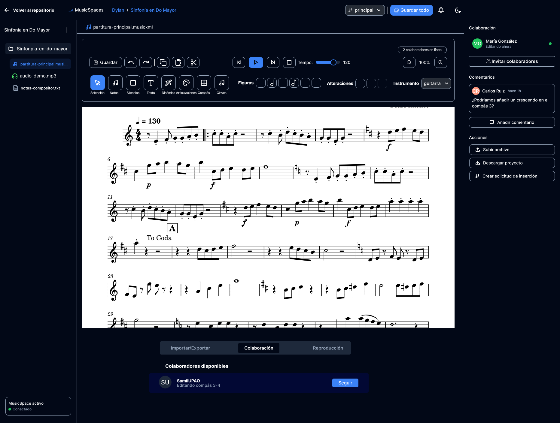 MelodicHub Features