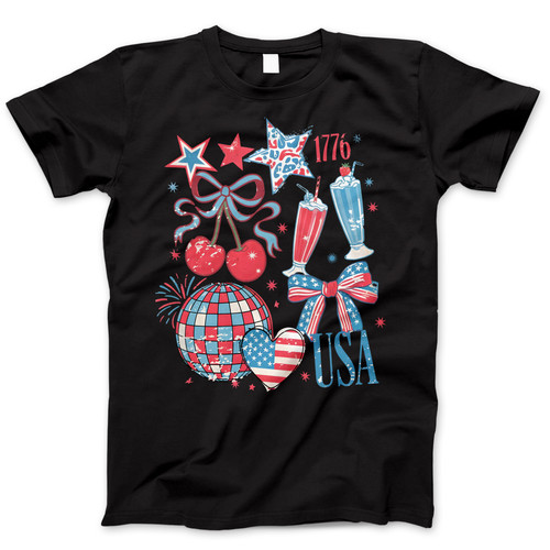 Photograph of four blank t-shirts greys beige and army green. Clipping path included. Ready for your.jpg