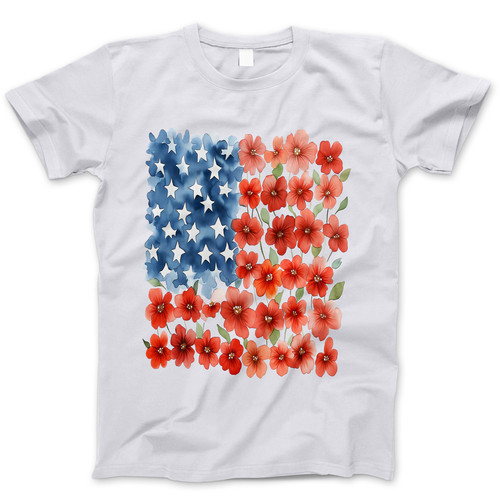 Photograph of four blank t-shirts greys beige and army green. Clipping path included. Ready for your.jpg