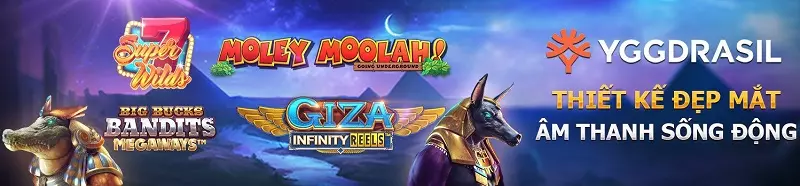 Chơi game xèng Yggdrasil tại nhà cái Vwin