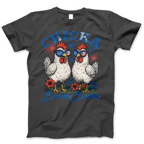 Photograph of four blank t-shirts greys beige and army green. Clipping path included. Ready for your.jpg