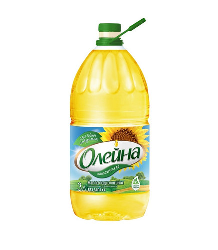 4607083550505 Масло Олейна Подсолнечное 3 Л Pet .jpg